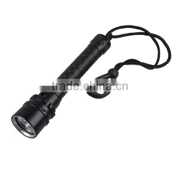 Rechargeable Magnetic Waterproof IP68 Powerful XML-L2 Scuba Torch Led Diving Underwater 100m Flashlight Military Quality