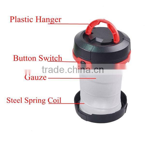 New Design Online 1W Collapsible Plastic Lantern Portable