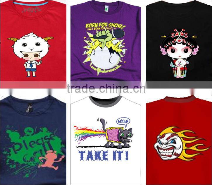 Digital eco-solvent flatbed t-shirt printer, pigment ink dtg printer