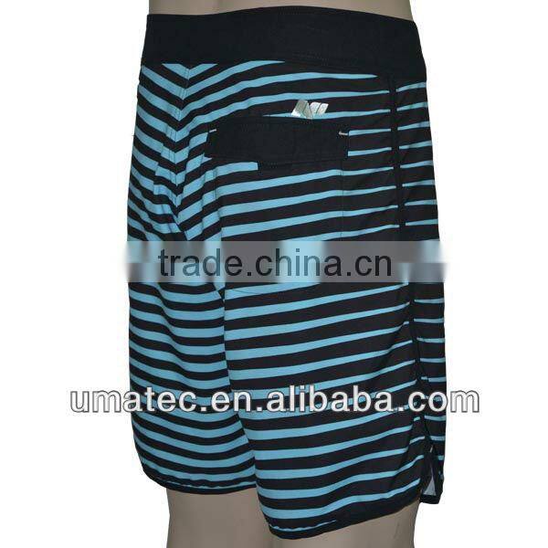 Men's 4 way stretch Printed Board shorts Beach Shorts Surf shorts