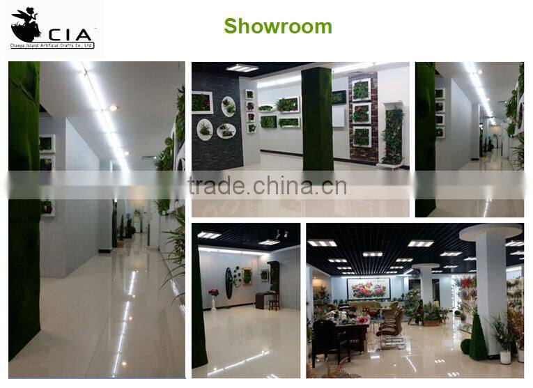 Artificial Framed Succulent Wall Art