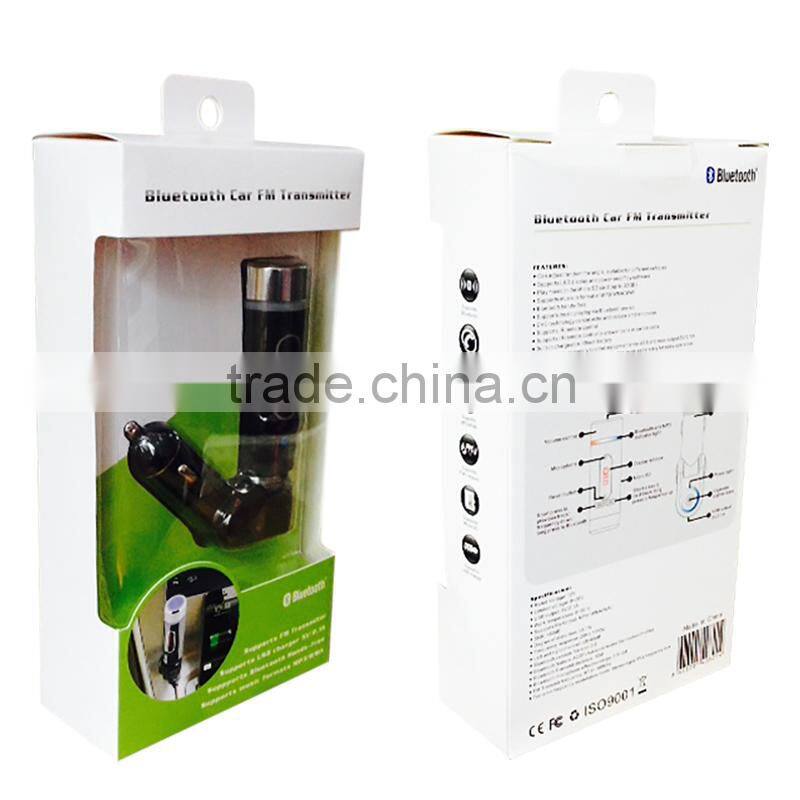 Car Kit Bluetooth MP3 Player Cars Charger FM Transmitter For Mobile