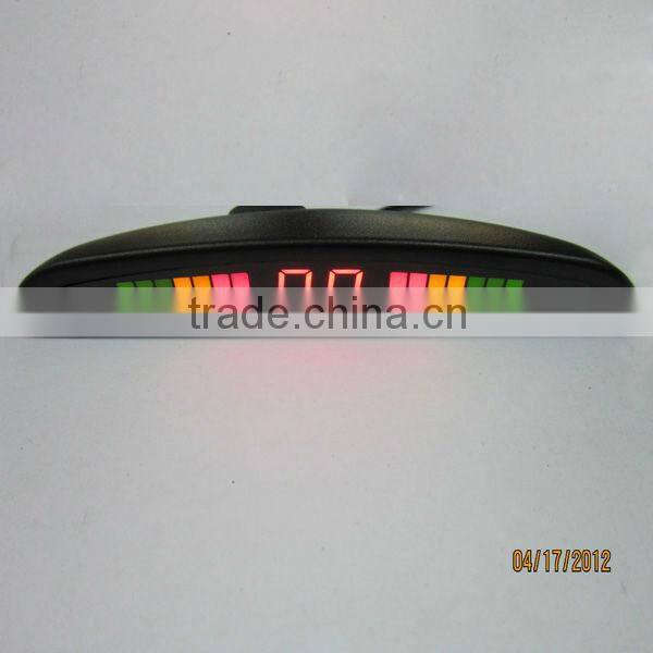 3 colors LED display Rear 4 sensors IP68 ultrasonic reversing parking sensor backup radar