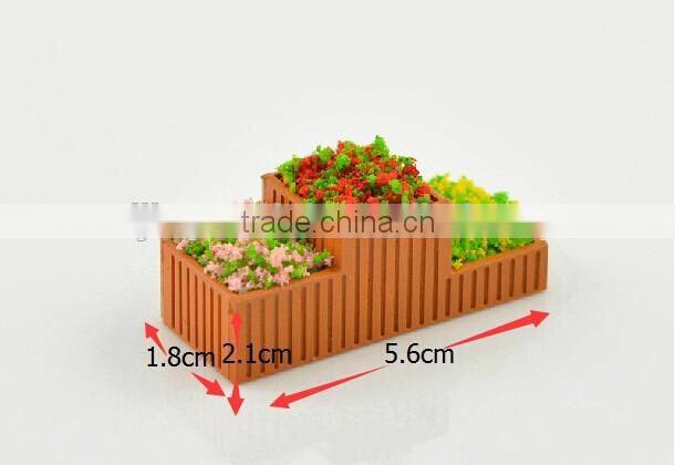 artificial plastic model flower, 2015 new flower pot