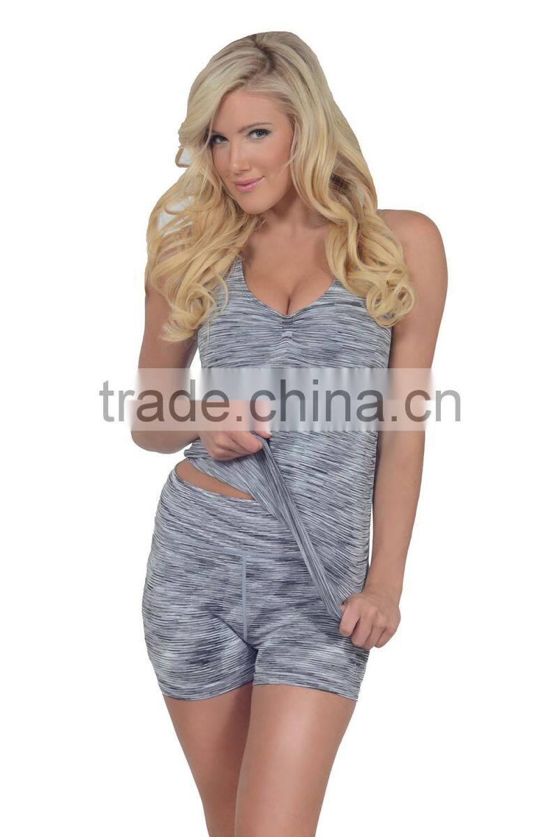 86% polyamide 14% spandex dry fit womens active shorts