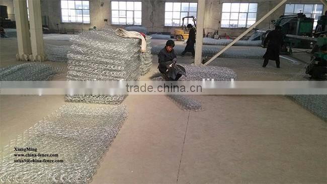 Manufacturer XiangMing Hexagonal Welded Gabion Box