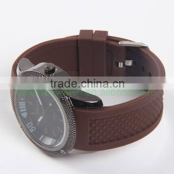 2013 New fashion silicone watch for teenage