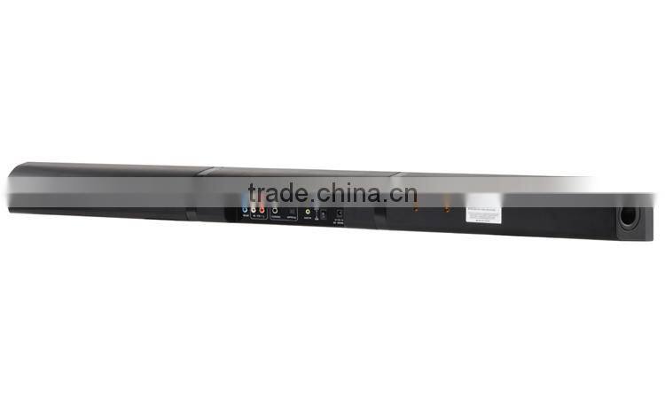 2015 Latest tv Bluetooth LED Soundbar with 2.4G Wireless Subwoofer