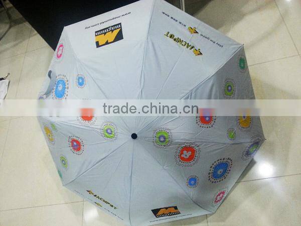 3 Fold Custom Print Umbrellas, All Kinds Printing Umbrellas