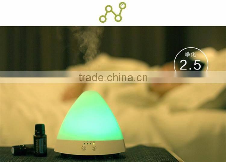 Home Office Living Room Aromatherapy Oil Diffuser With Charming Color Changing Light