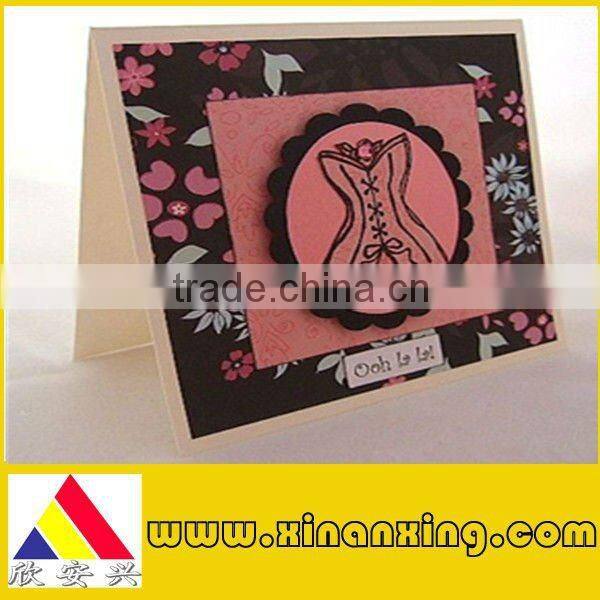 luxury wedding invitation card customized printing