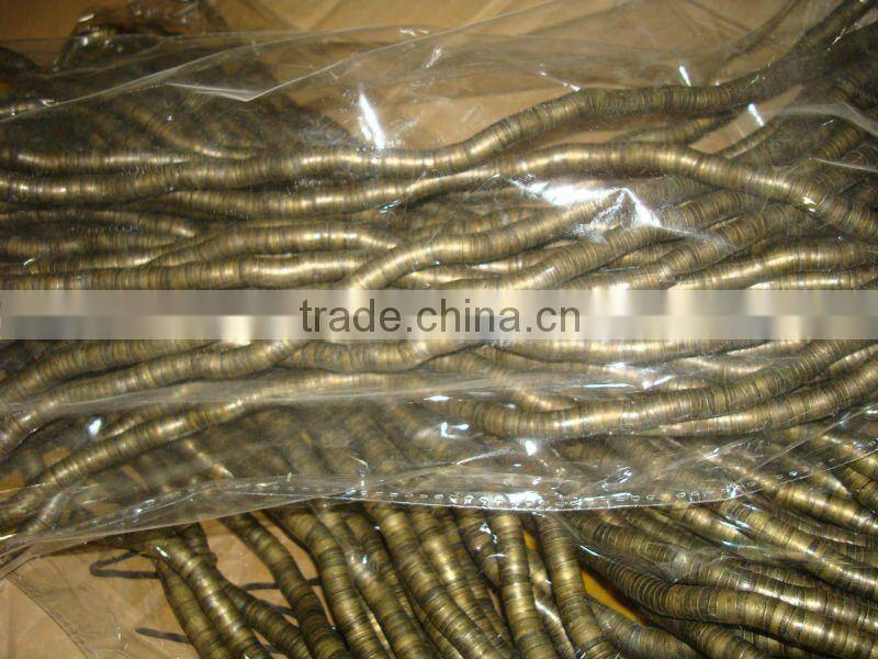 8.5mm thick steel snake necklace