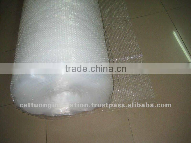 Bubble air foam for anti-shock packaging