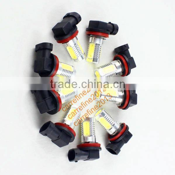 e90 led fog light H8 H11 7.5W Car LED Headlight Super Bright Auto Fog Lamp COB 12V XENON White led bulb for bmw E90 325 328 335i