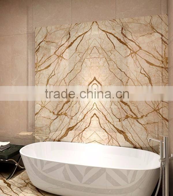 Decorative Flat Glass Coloured Glaze Stone Wall Tile