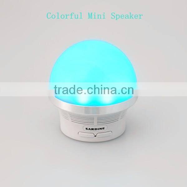 Trade Assurance! fashion w-king ue boom led light bluetooth speaker