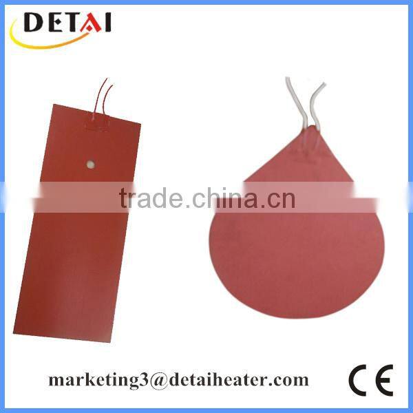 DETAI Freeze Protection Drum/Barrel Silicone Heater Film