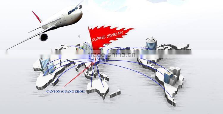 multi stone ring shape jewelry 2016 woman wedding fashion rose gold necklace earring jewelry set