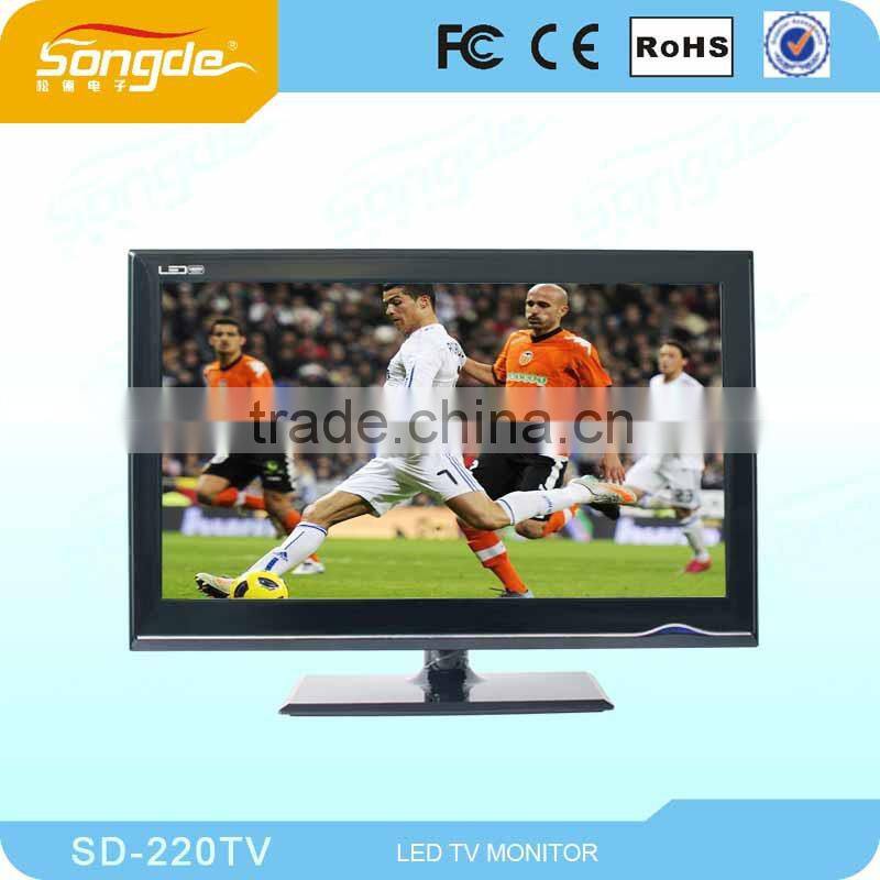 22 inch TFT LCD TV monitor with full HD television