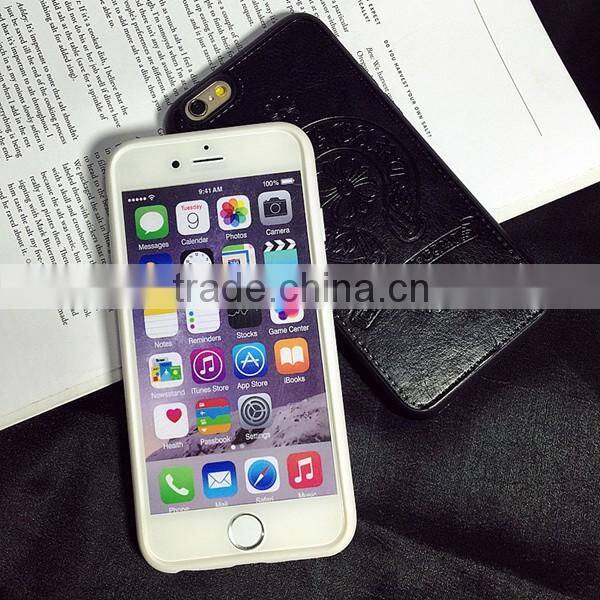 Black & white simple phone case, tpu shockproof phone case