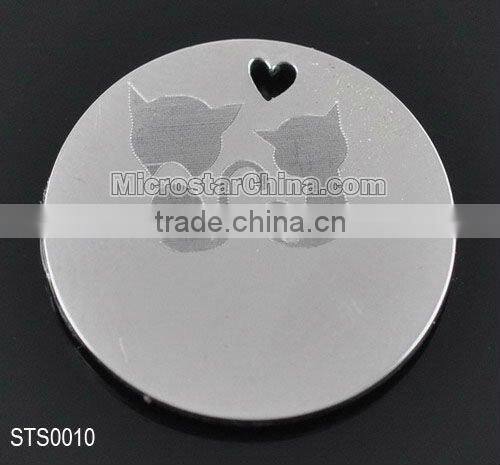 Hot sales new stainless steel figure bead pendant charm