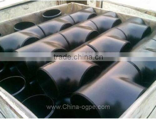 China High pressure seamless equal barred tee