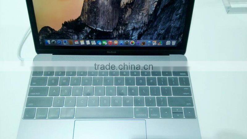 2015 new products TPU keyboard cover for macbook pro 12'