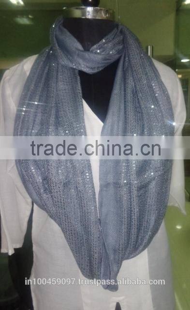 polyester printed snood scarf.