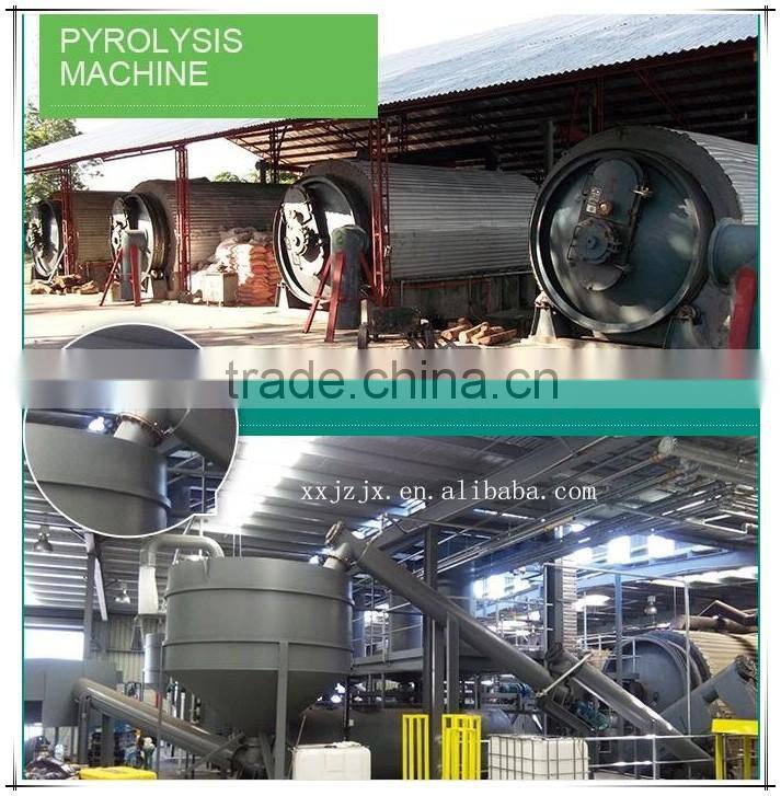China JZ Machine recyling plastic to oil with high output