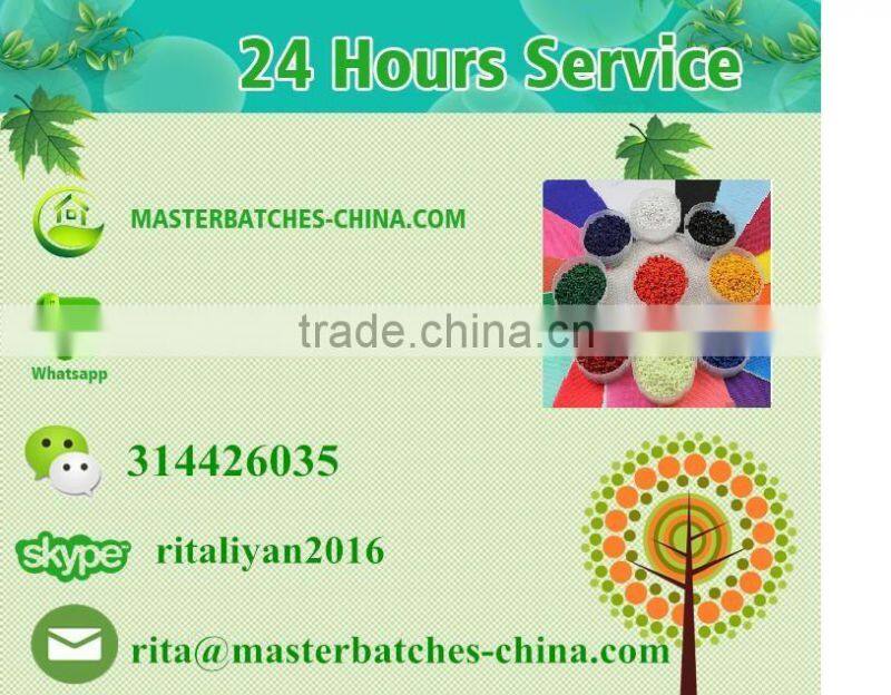 High quality red masterbatch for molding injection