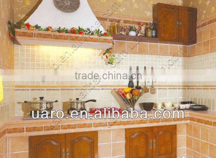 glazed decorative antique brick ceramic vintage blue ceramic bathroom set