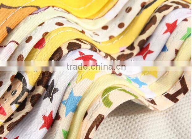 Hot selling waterproof triangle baby bib/baby bandana bibs/cotton baby bib