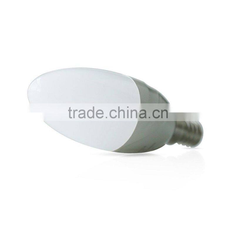 New Arrival TIWIN 2015 High quality CE ROHS Cool White 470lm Plastic 5W E14 led candle Lamp bulb light