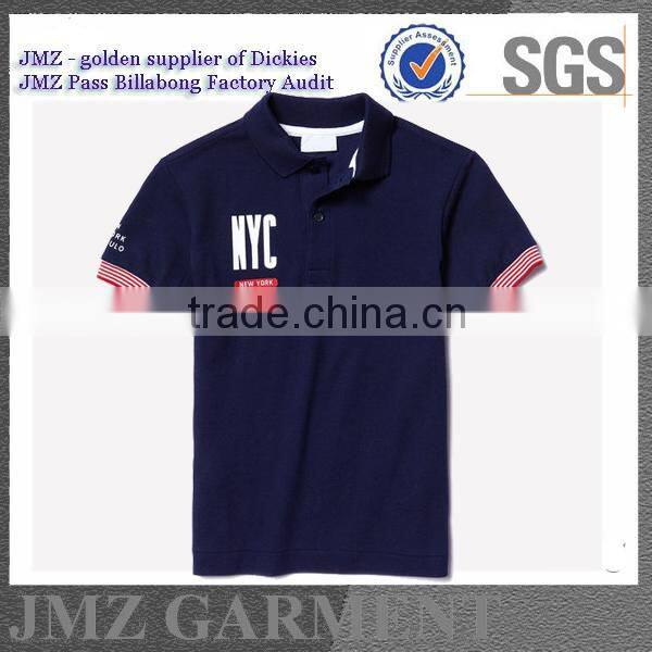 custom simple basic cotton polo shirt OEM new design low MOQ