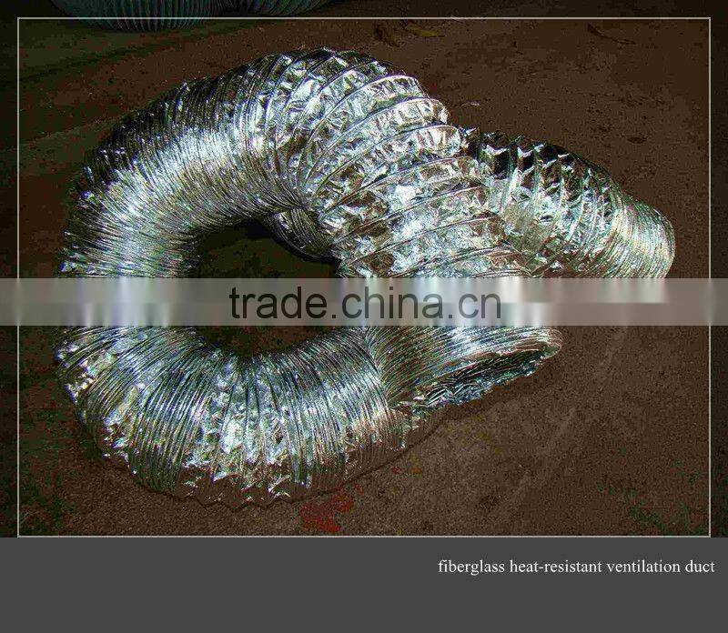 Glassfiber flexible duct