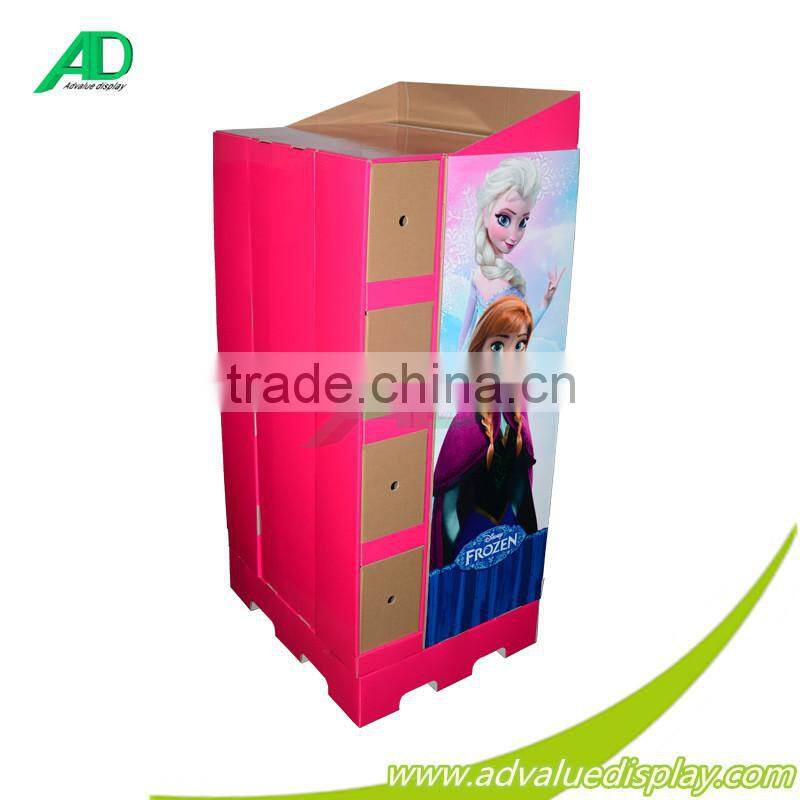 Warehouse Equipment Heavy Duty Ragdoll Cardboard corrugated pop retail pallet displays