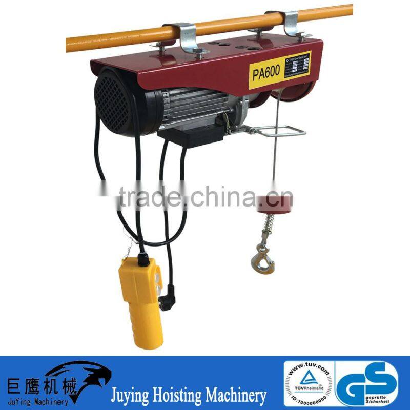 Portable 380v DHS type electric chain 3 ton hoist crane
