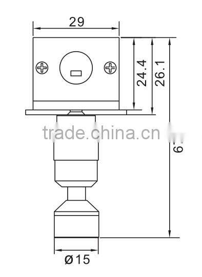 Recessed instal 5x1W 12V jewelry showcase led light LC7304DC-L