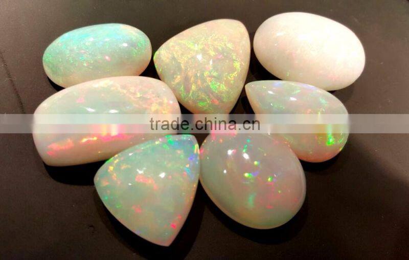 #SMZZ Top Quality Far Size Natural Gemstone Cabochon Ethiopian Opal