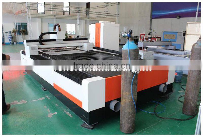 steel square pipe round tube fiber laser cutting machine with CE