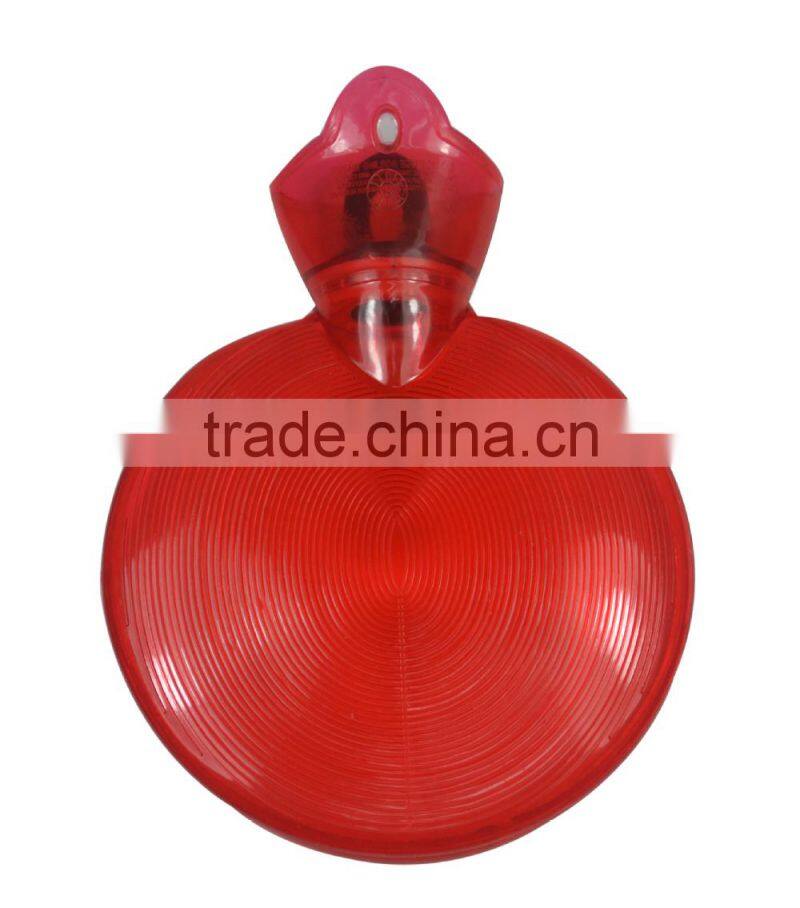 1000ml round shape pvc hot water bottle