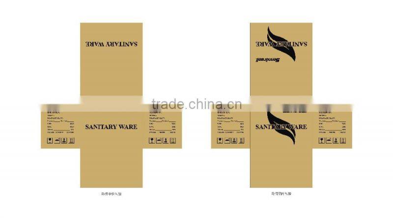 best seller in south Asia market washing down one piece toilet with unique design