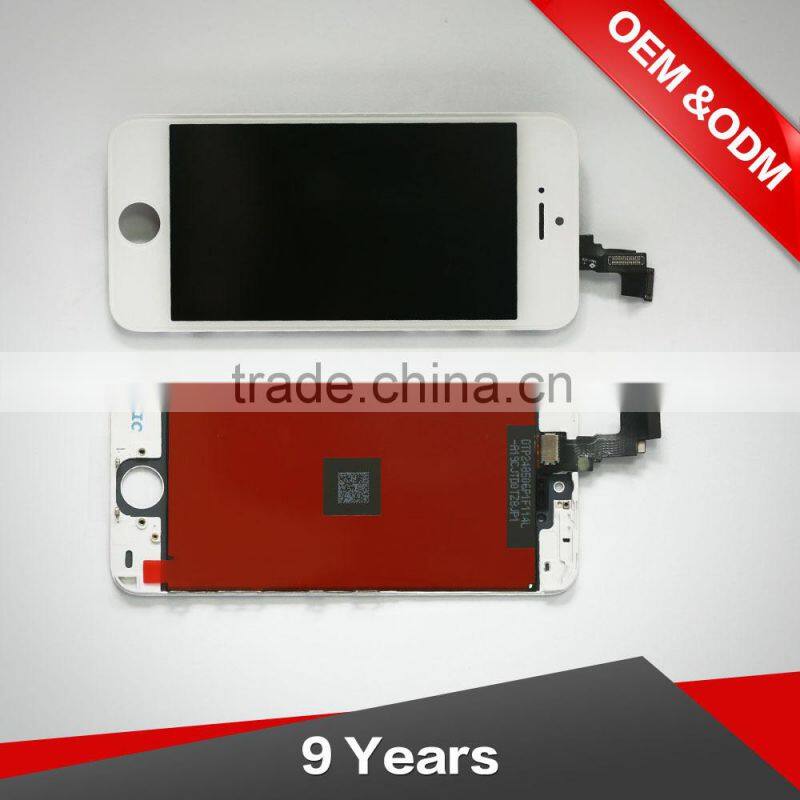 100% New Lcd Screen for iphone 5lcd digitizer assembly
