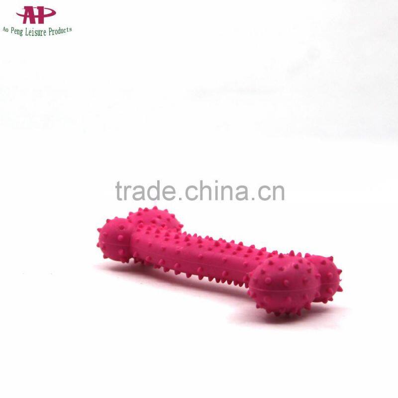 2016 Popular Pet Chew Training Toy Dog Rubber Toy