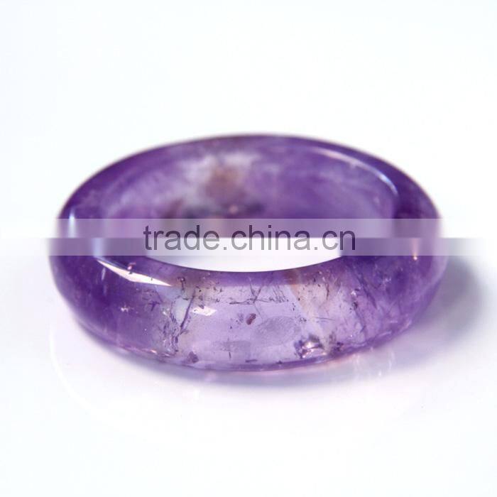 Lucky amethyst crystal bangles for sale