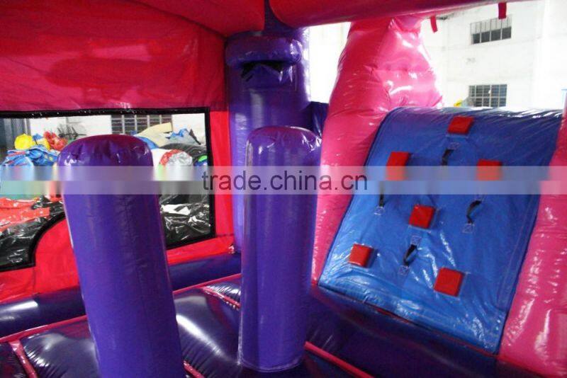 2016 selling outdoor kid's park inflatable combo bouncer princess bounce house