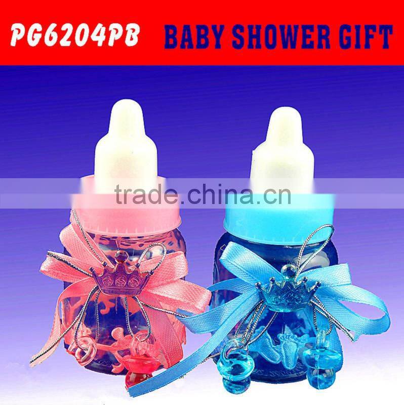 China maufacturer PE plastic feeding bottle for baby party