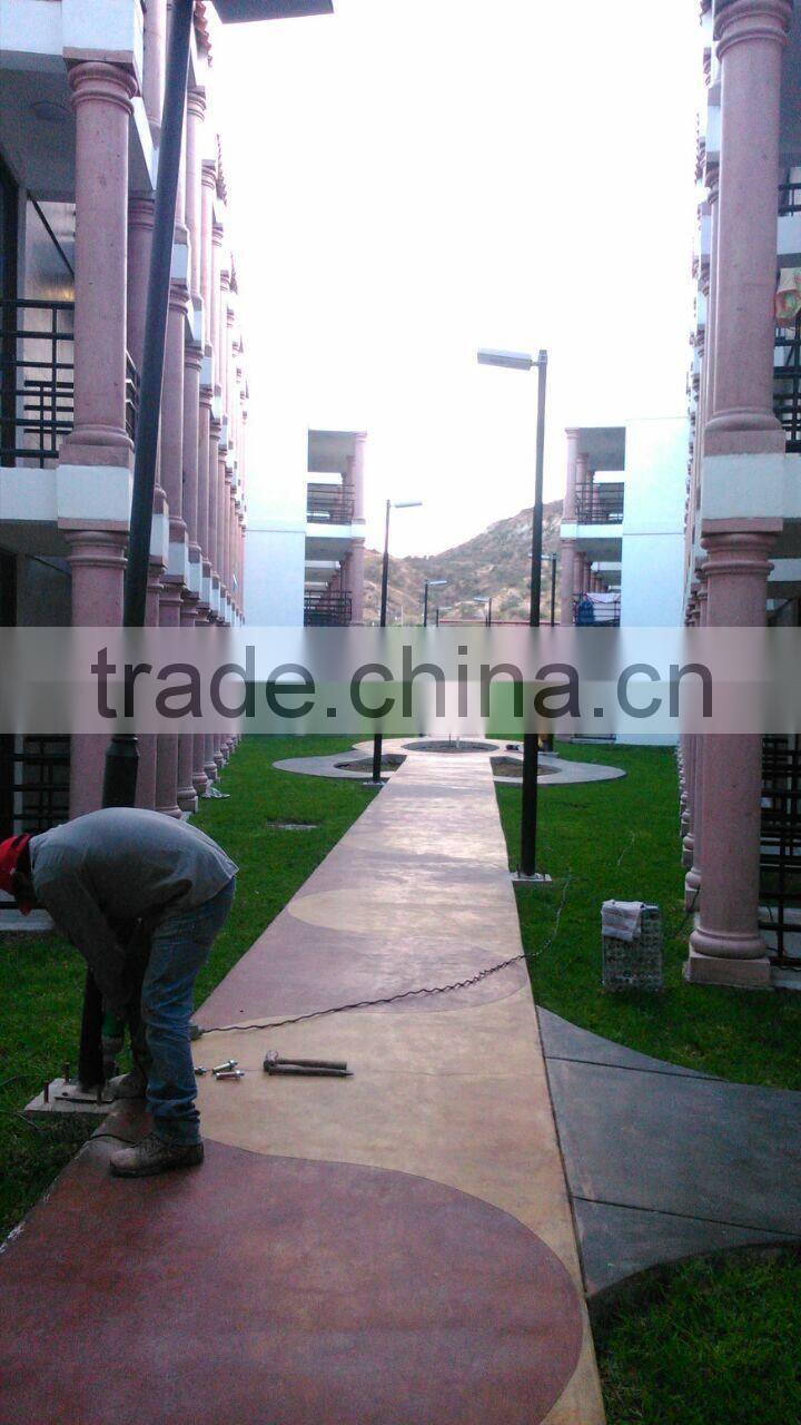 2016 New products all in one solar street light 15w-100 w solar intergrated lighting with sensor