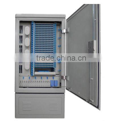 Telecommunication Level Outdoor 144 cores 288 cores optic fiber distribution cabinets