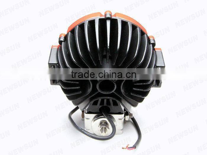 High Performance Flood /Spot Led Work Light 51w super bright 17 leds auto led work light 6.3 inch